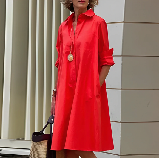 Women's Traditional Golf Skirt Dress - OutfitLondon