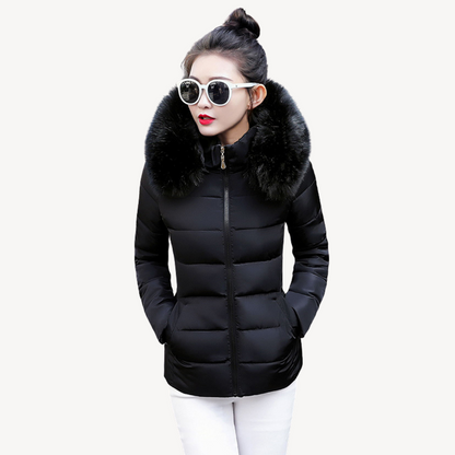 Ladies Warm Insulated Water Resistant Coat