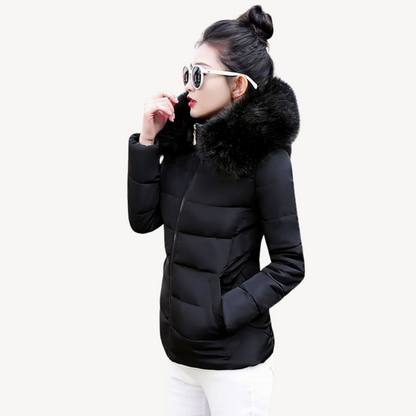 Ladies Warm Insulated Water Resistant Coat