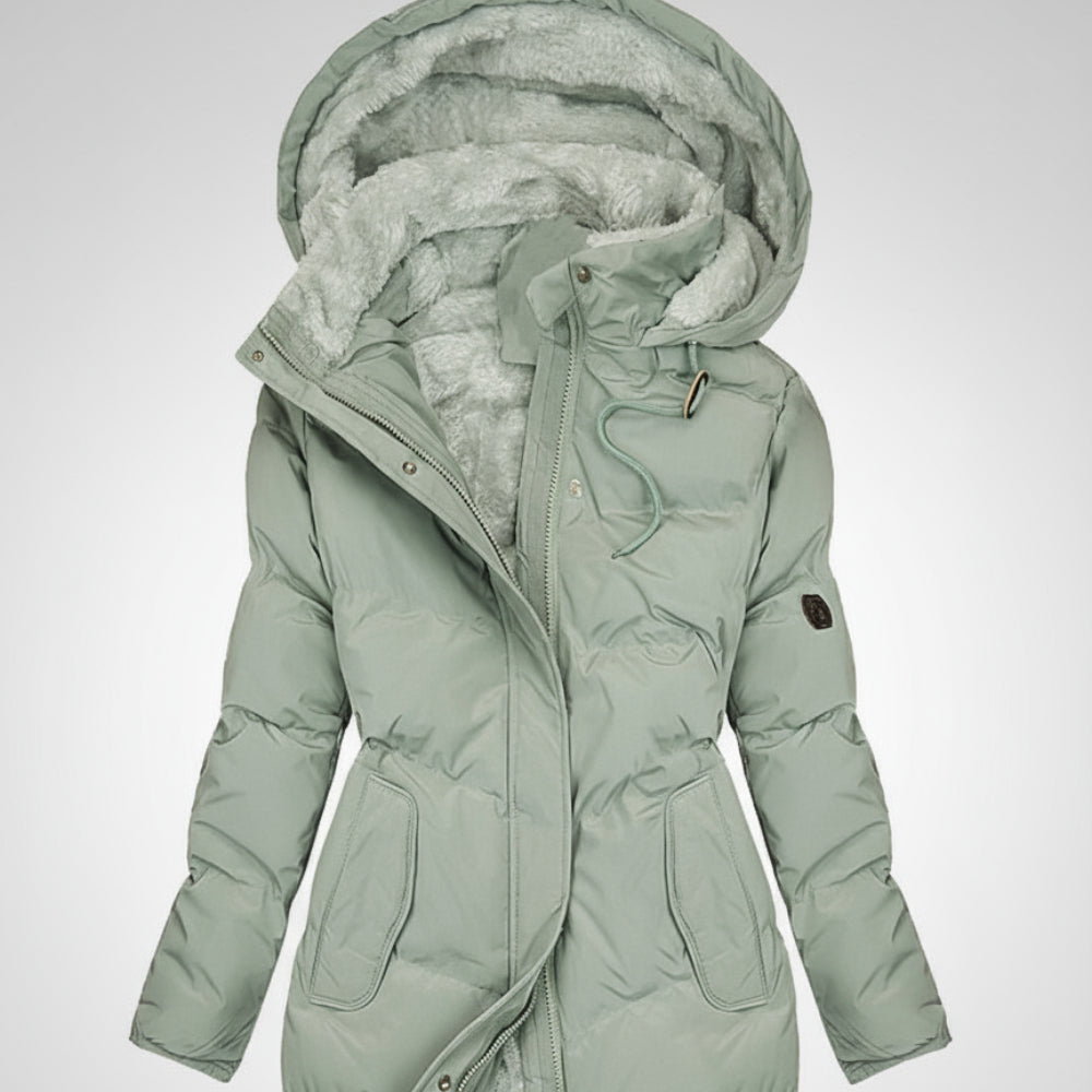 Warm Women's Hooded Puffer Winter Coat