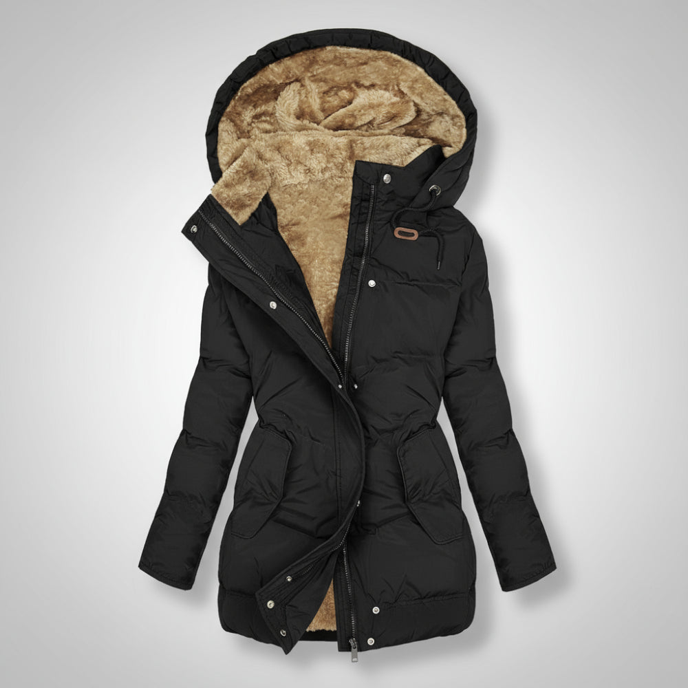 Warm Women's Hooded Puffer Winter Coat