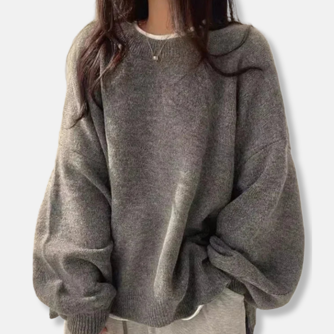 Soft Oversized Women's Knitted Jumper