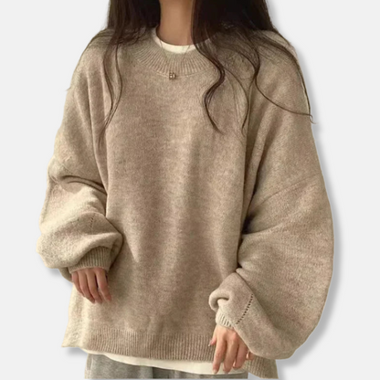Soft Oversized Women's Knitted Jumper