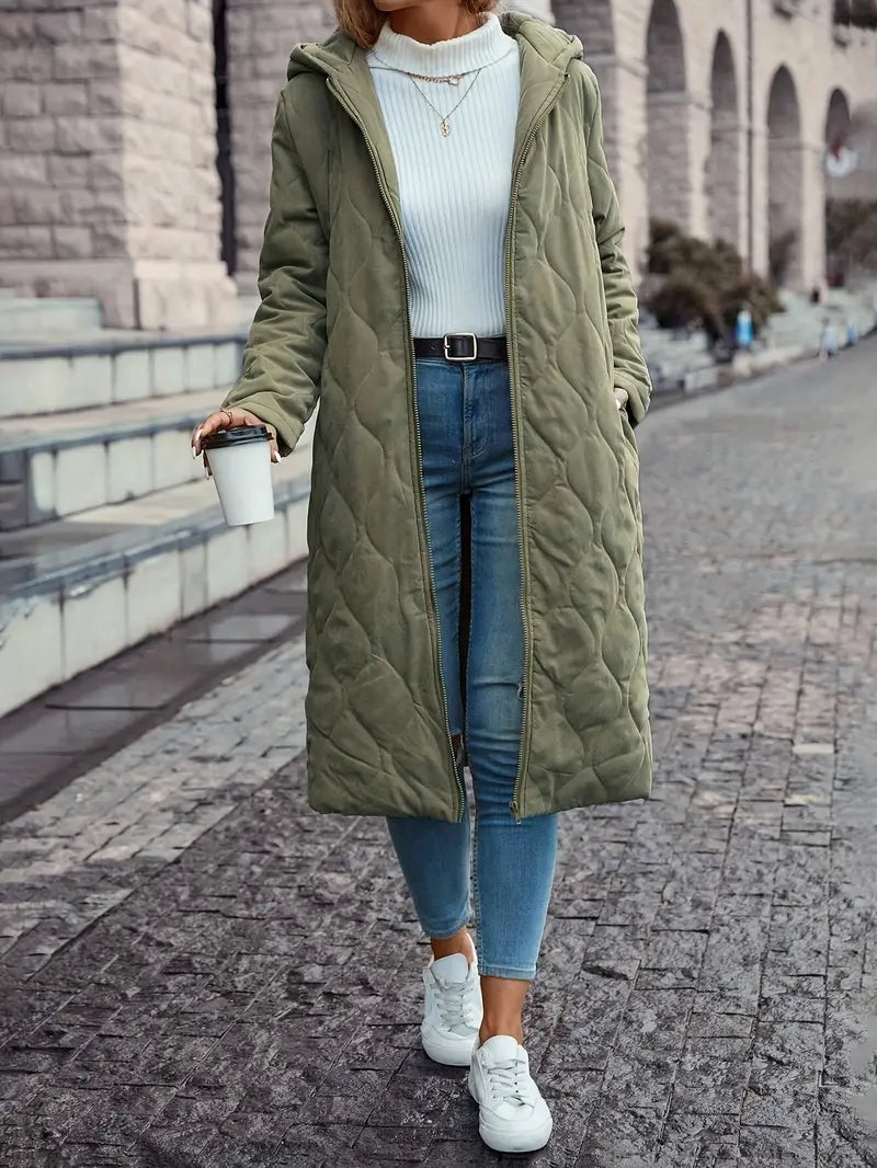 Warm Women's Parka Quilted Winter Coat