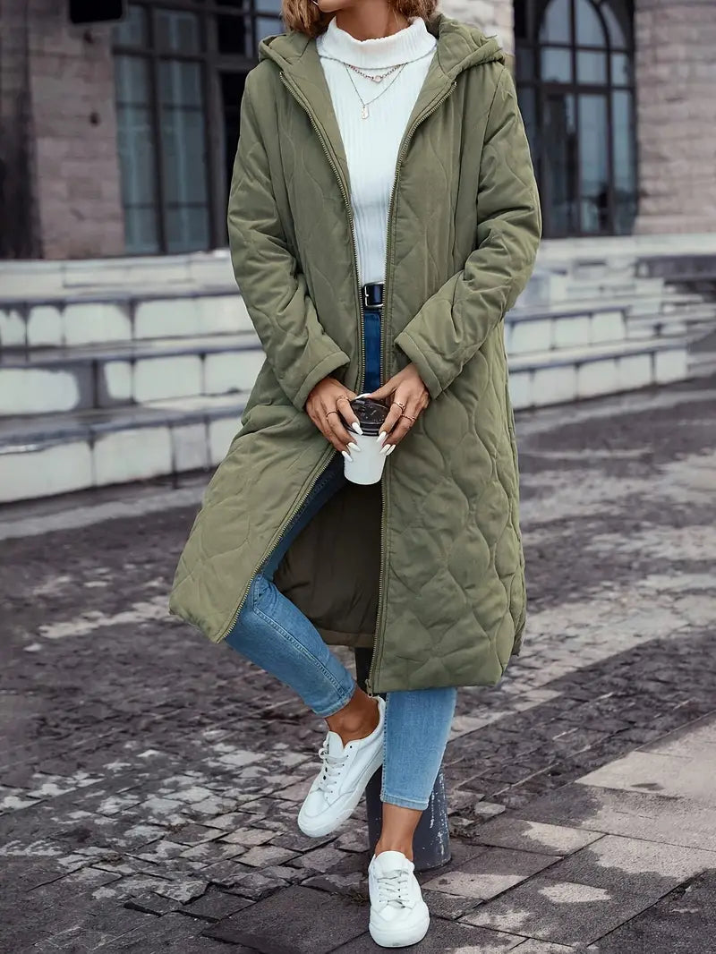 Warm Women's Parka Quilted Winter Coat