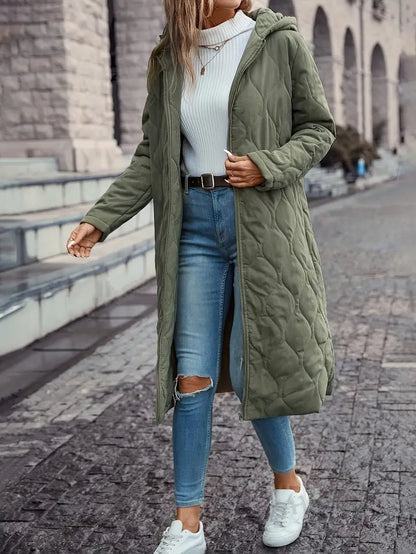 Warm Women's Parka Quilted Winter Coat