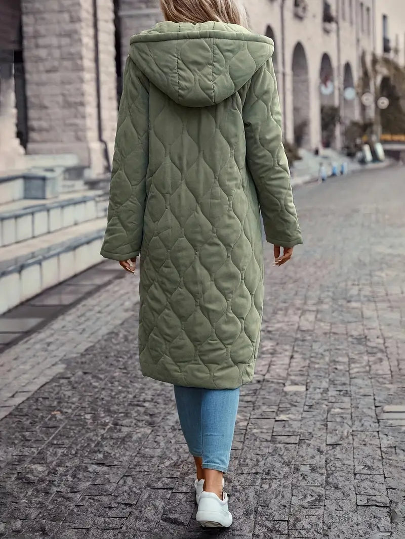 Warm Women's Parka Quilted Winter Coat