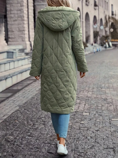 Warm Women's Parka Quilted Winter Coat