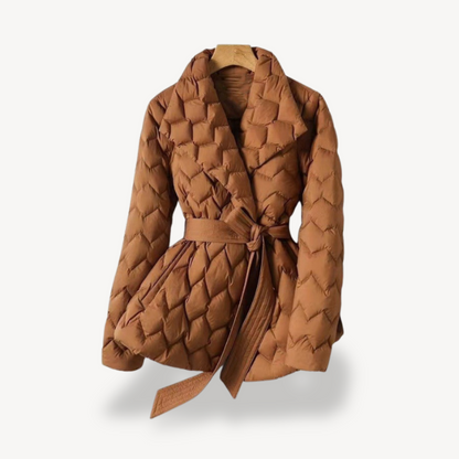 Ladies Warm Waterproof Down Jacket - OutfitLondon