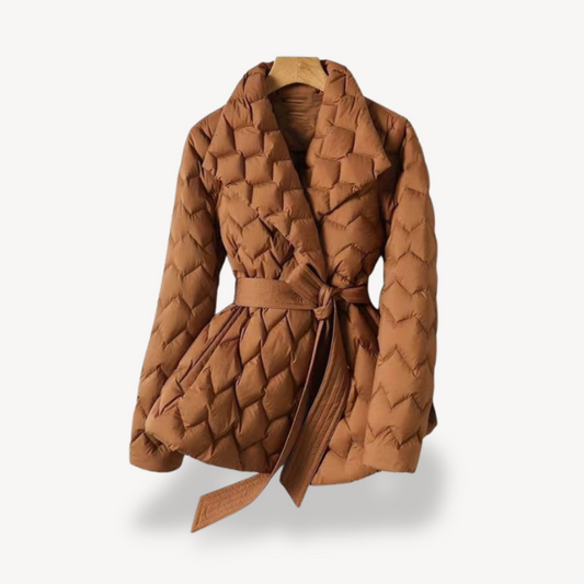 Ladies Warm Waterproof Down Jacket - OutfitLondon