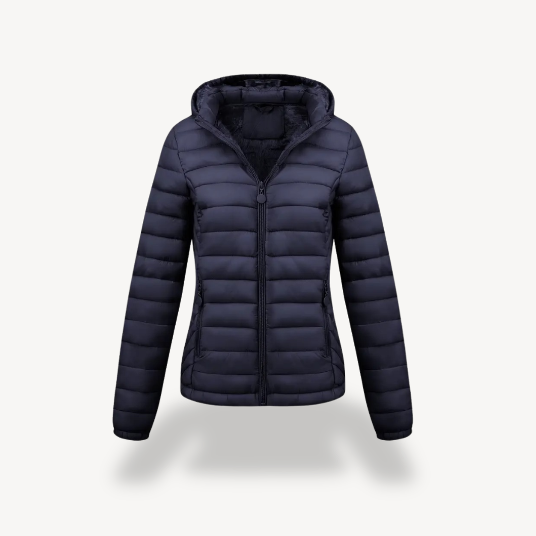 Women's Ultra Light Padded Hoodie Coat