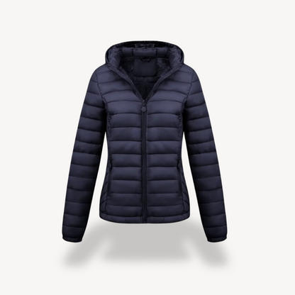 Women's Ultra Light Padded Hoodie Coat