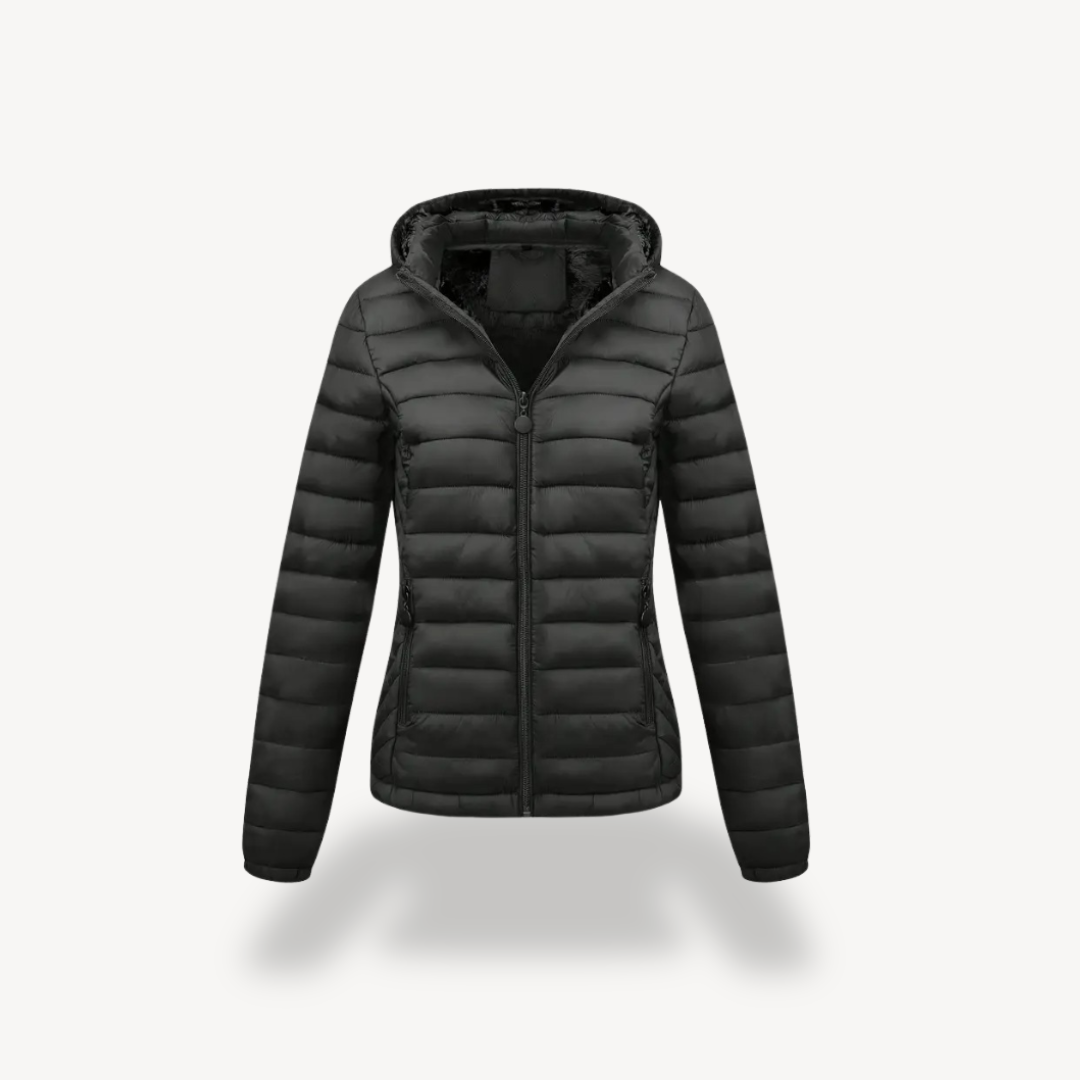 Women's Ultra Light Padded Hoodie Coat