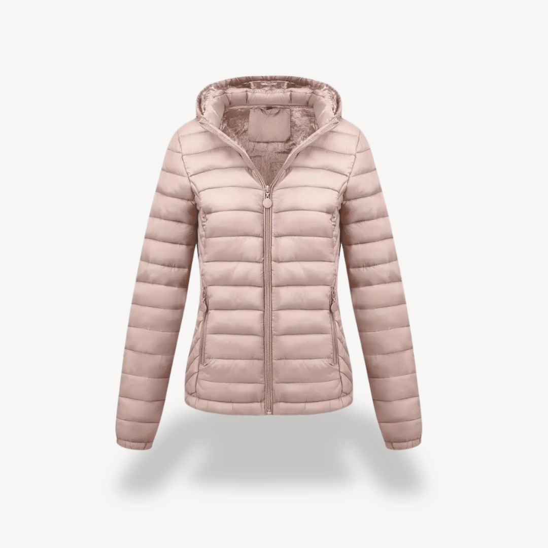 Women's Ultra Light Padded Hoodie Coat