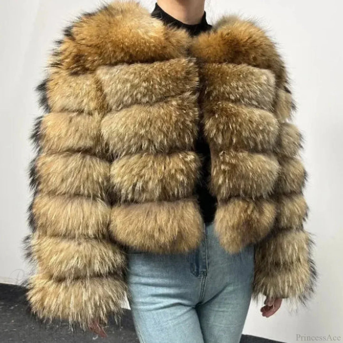 Premium Faux Fur Women's Long Winter Parka Coat