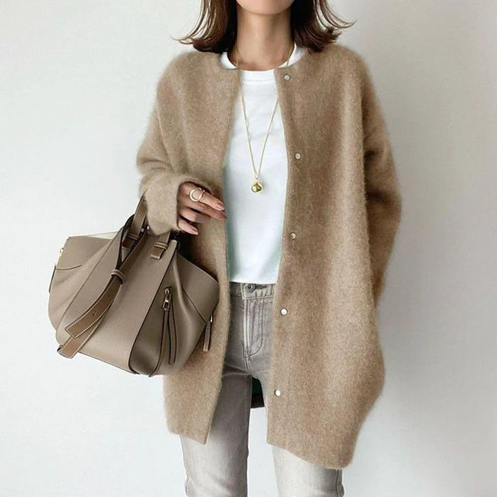 Women's Simple Cardigan Sweater