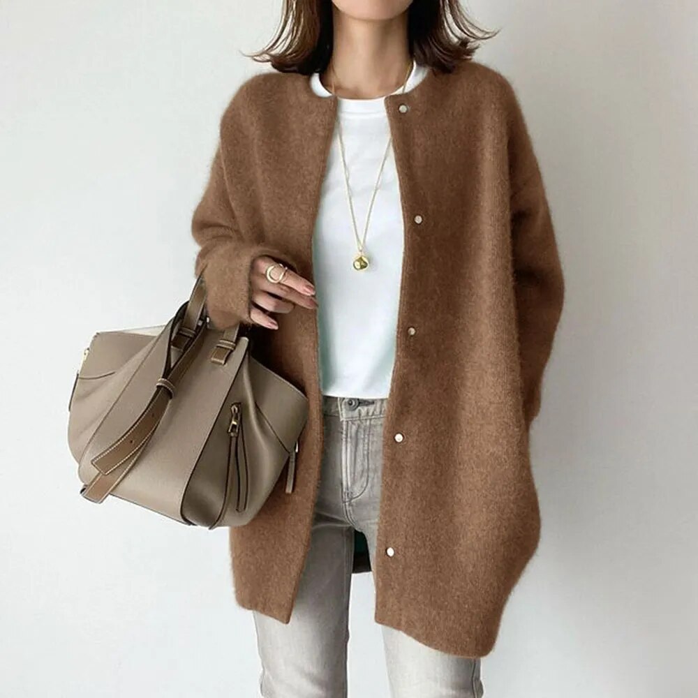 Women's Simple Cardigan Sweater
