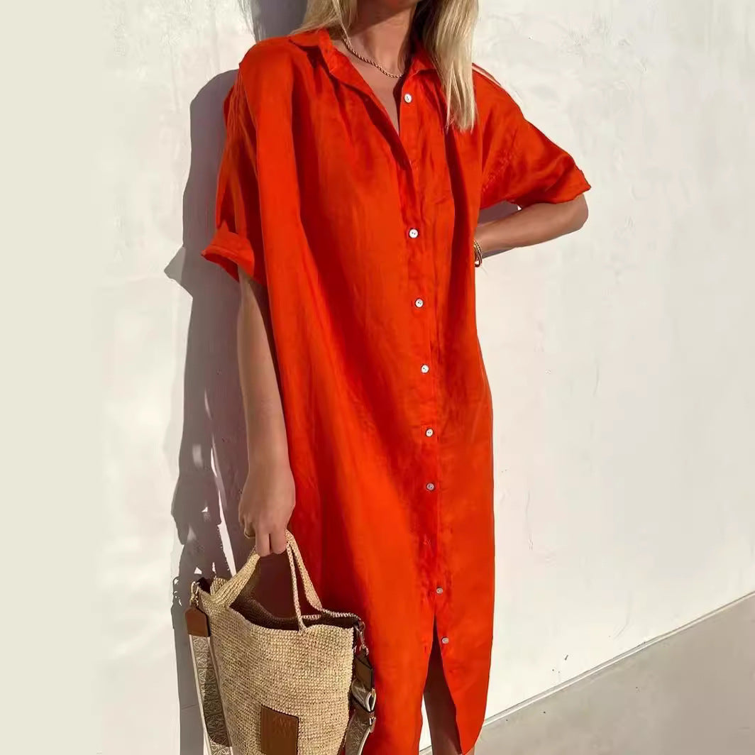 Relaxed Fit Summer Shift Dress