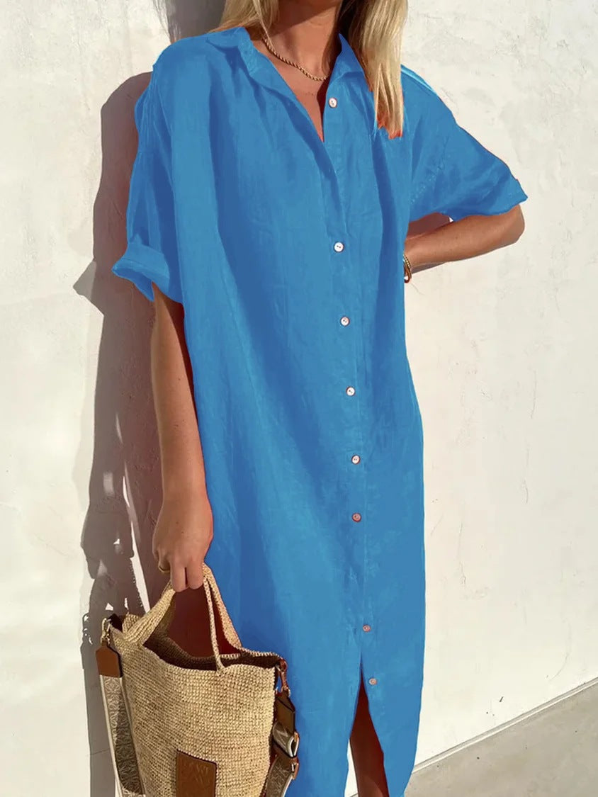 Relaxed Fit Summer Shift Dress
