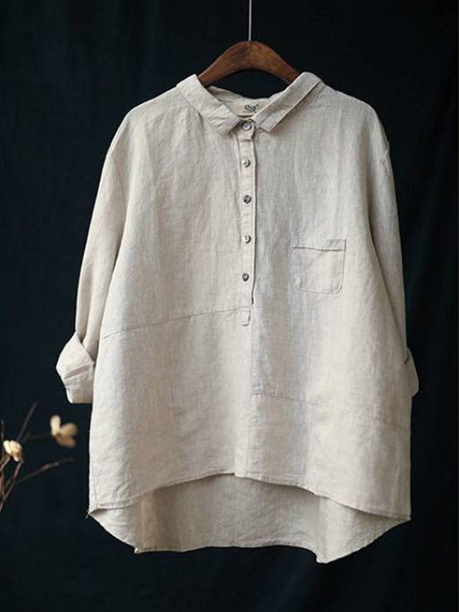 Timeless Women's Front Button Top