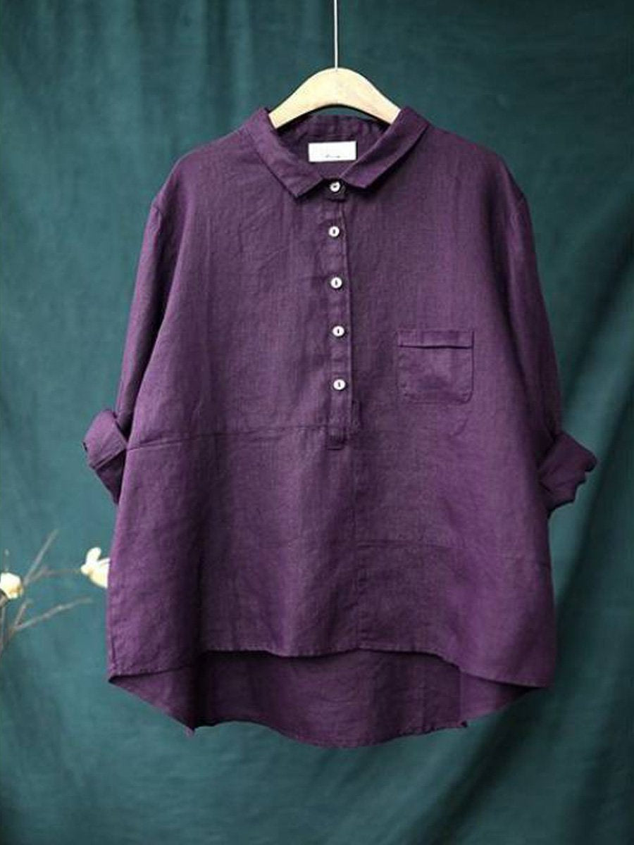 Timeless Women's Front Button Top