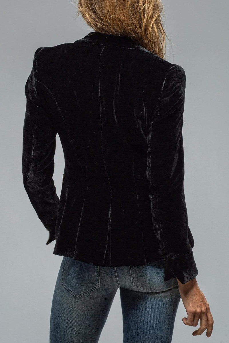 Classic Ladies Notch Lapel Blazer Jacket