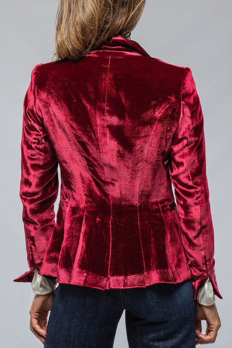 Classic Ladies Notch Lapel Blazer Jacket