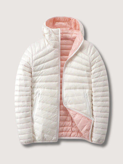 Slim Fit Water Resistant Puffer Coat