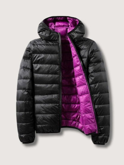 Slim Fit Water Resistant Puffer Coat