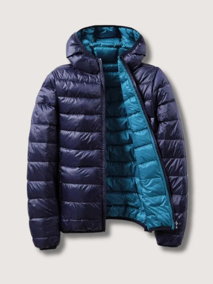 Slim Fit Water Resistant Puffer Coat