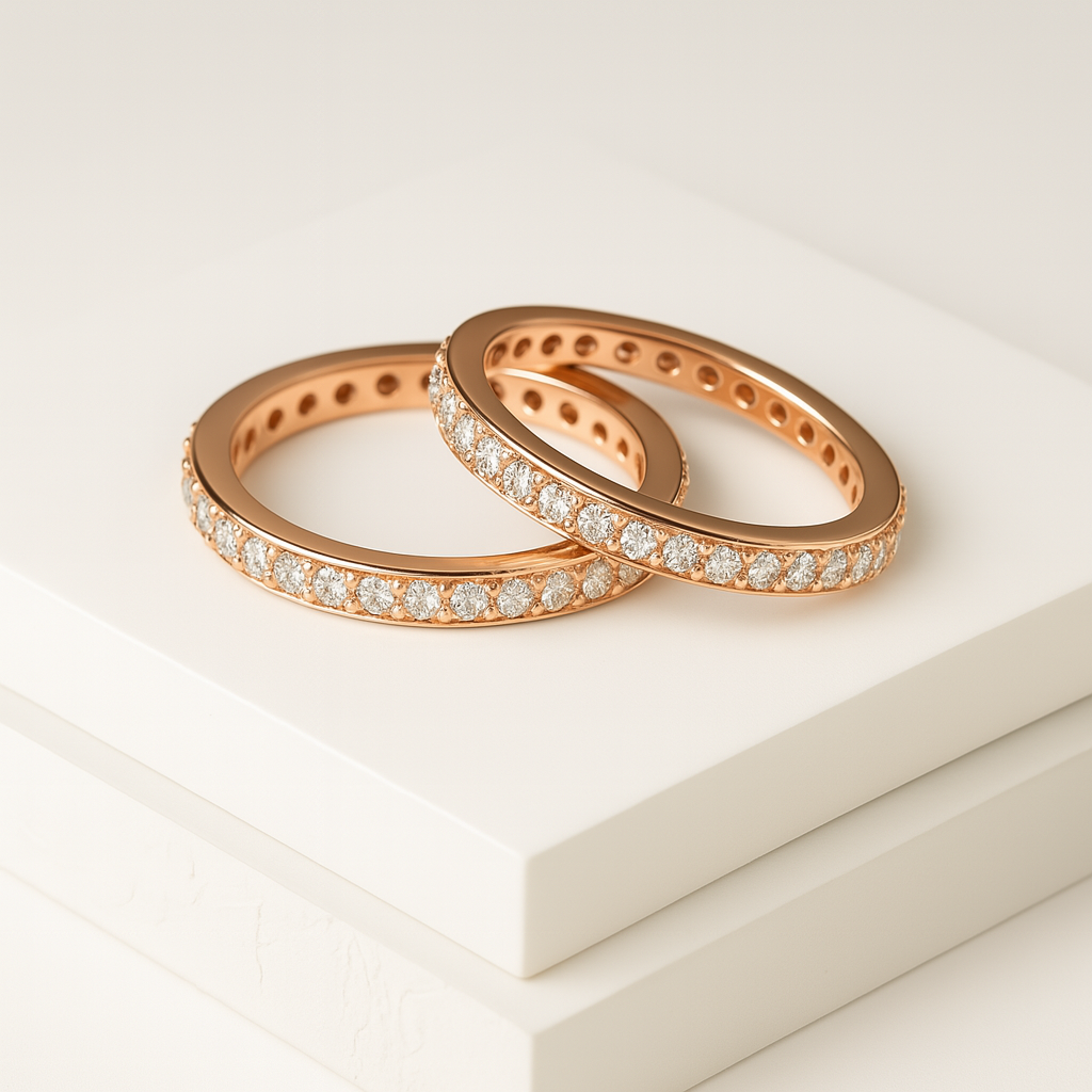 Elegant Women's Gold Circle Ring - OutfitLondon