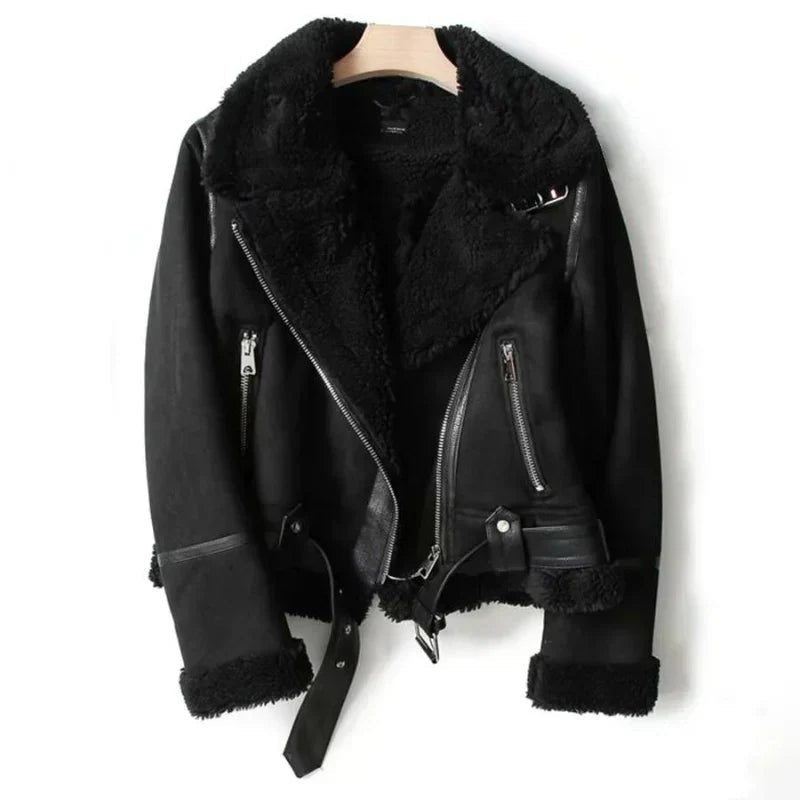 Luxury Sheepskin Pilot Jacket