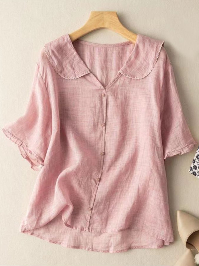 Women's Classic V Neck Casual Tee