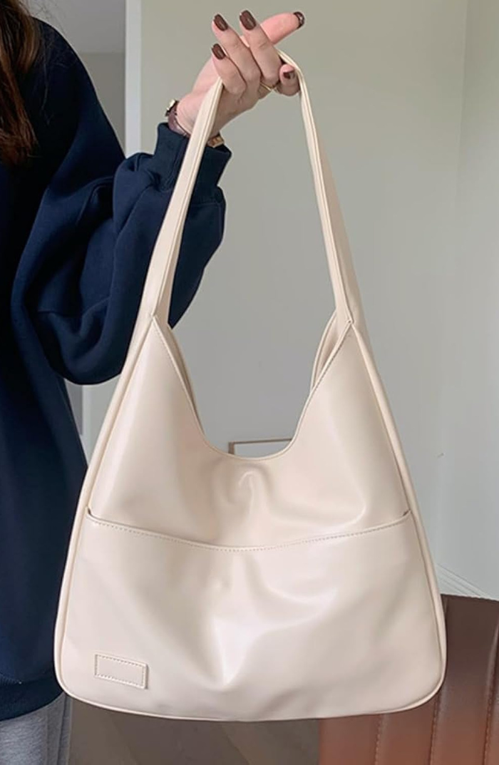 Large Women's Tote Handbag with Compartments