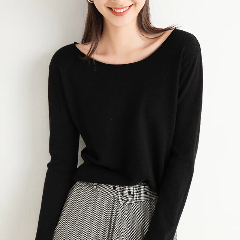 Casual Loose Fit Sweater Top
