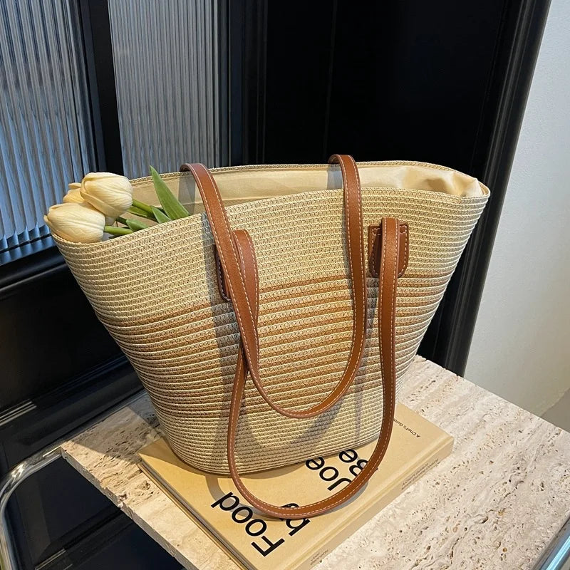 Big Beach Shopping Bag for Ladies Summer - OutfitLondon