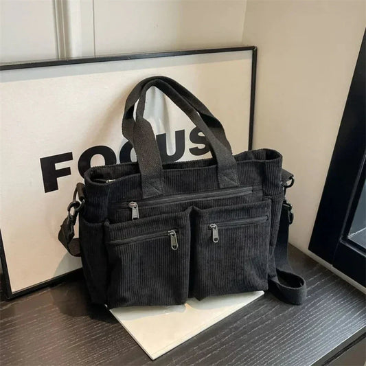 Practical Spacious Everyday Tote Bag - OutfitLondon