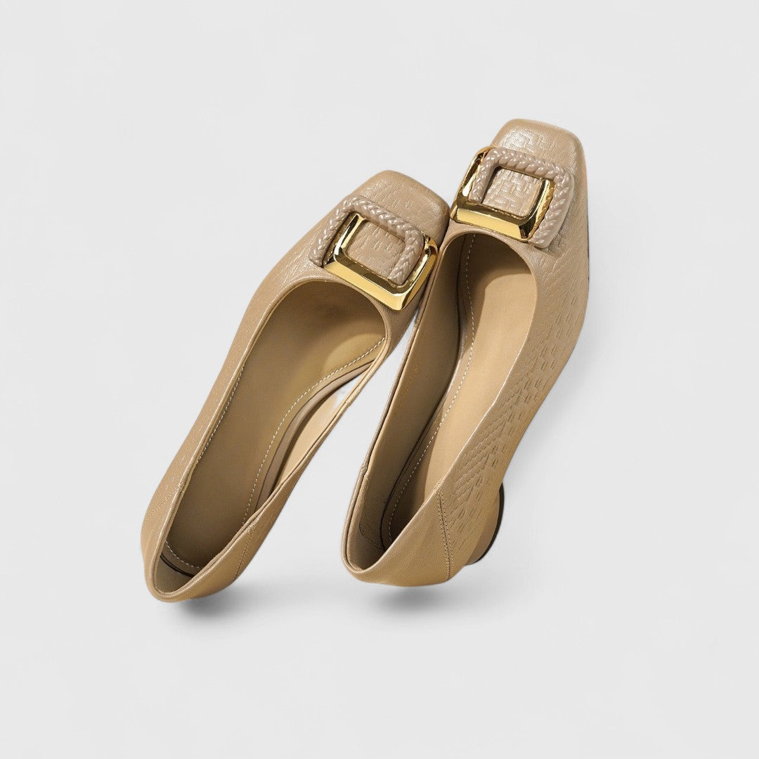 Classic Comfortable Low Heel Shoes