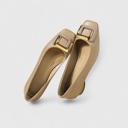Classic Comfortable Low Heel Shoes