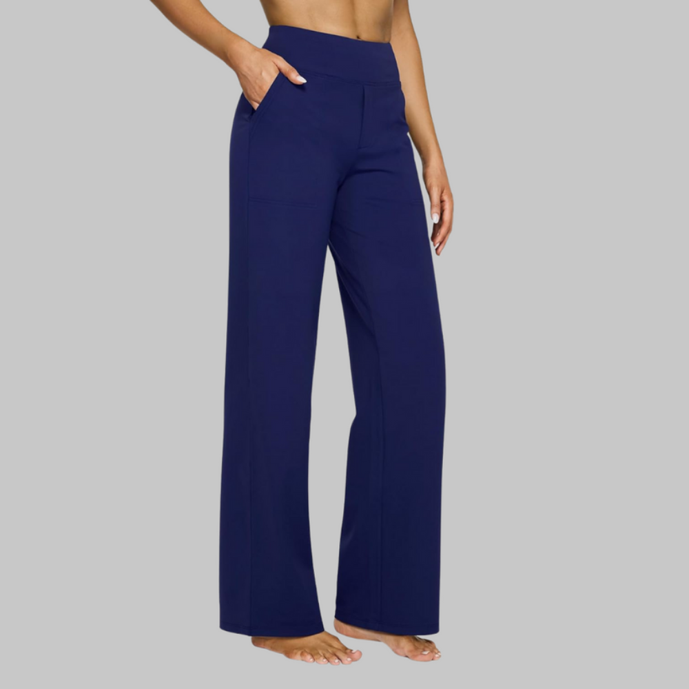 Relaxed Fit Women's Stretchy Casual Pants
