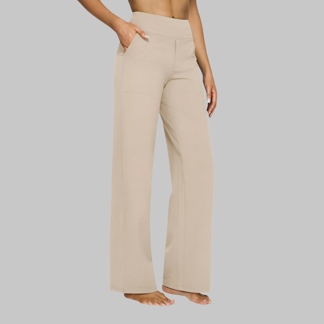 Relaxed Fit Women's Stretchy Casual Pants