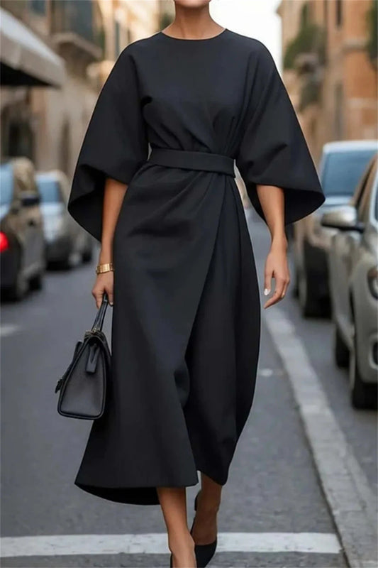 Stylish Mid Length Women's Dress - OutfitLondon