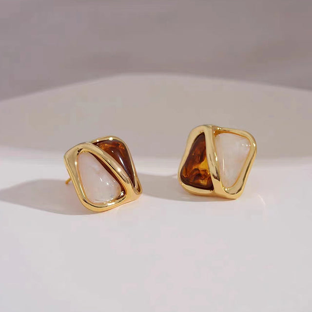 Trendy Love Heart Dangle Earrings for Ladies