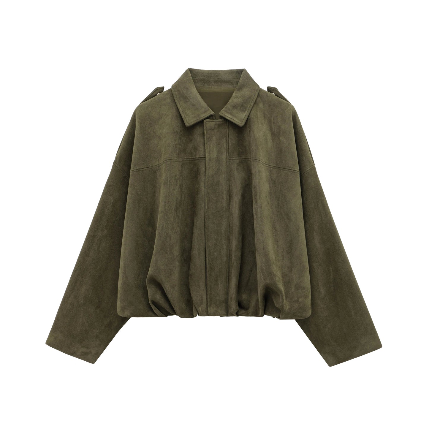 Classic Women's Suede Biker Jacket for Fall