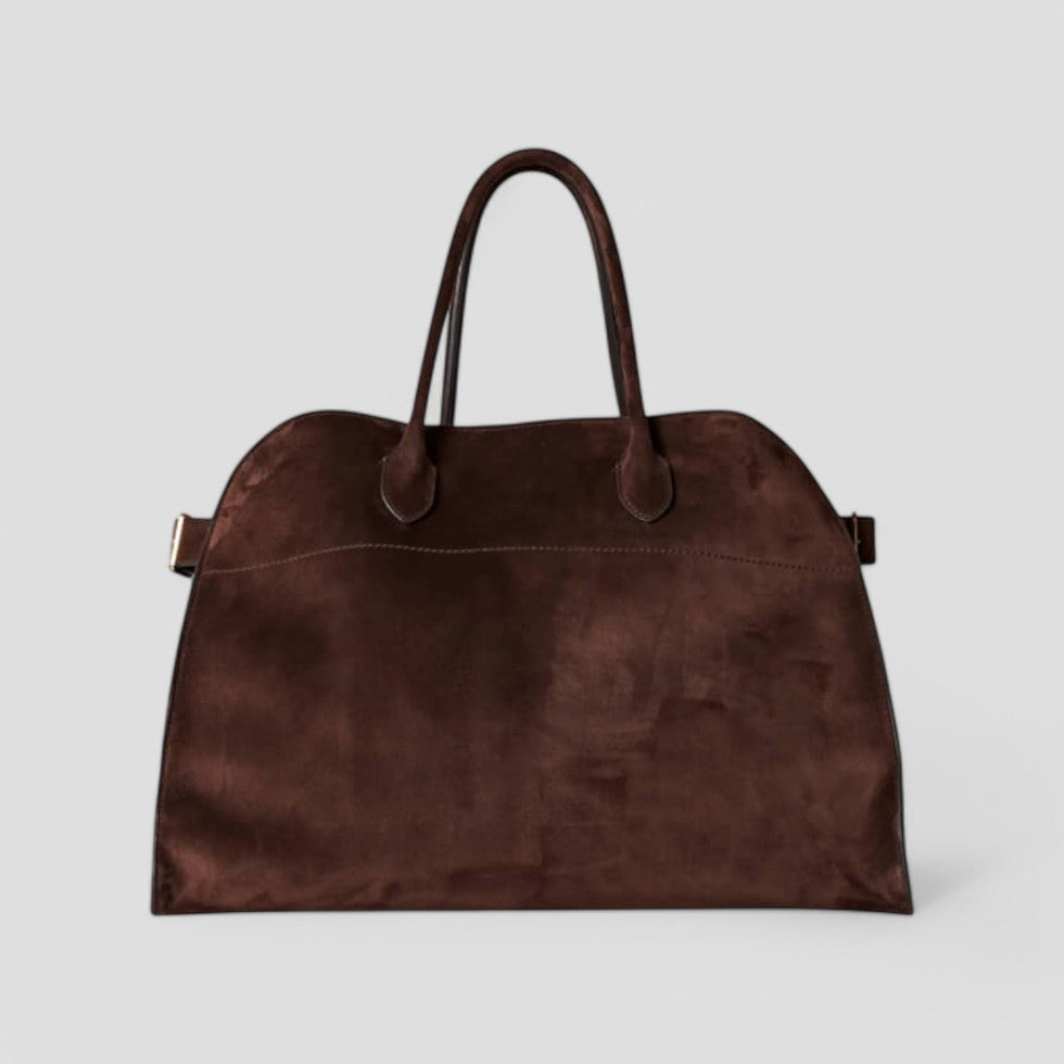 Luxury Suede Tote Bag Big Capacity Handbag - OutfitLondon