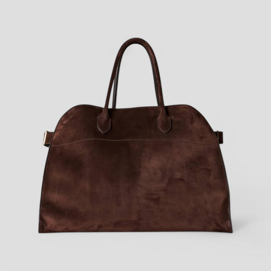 Luxury Suede Tote Bag Big Capacity Handbag - OutfitLondon