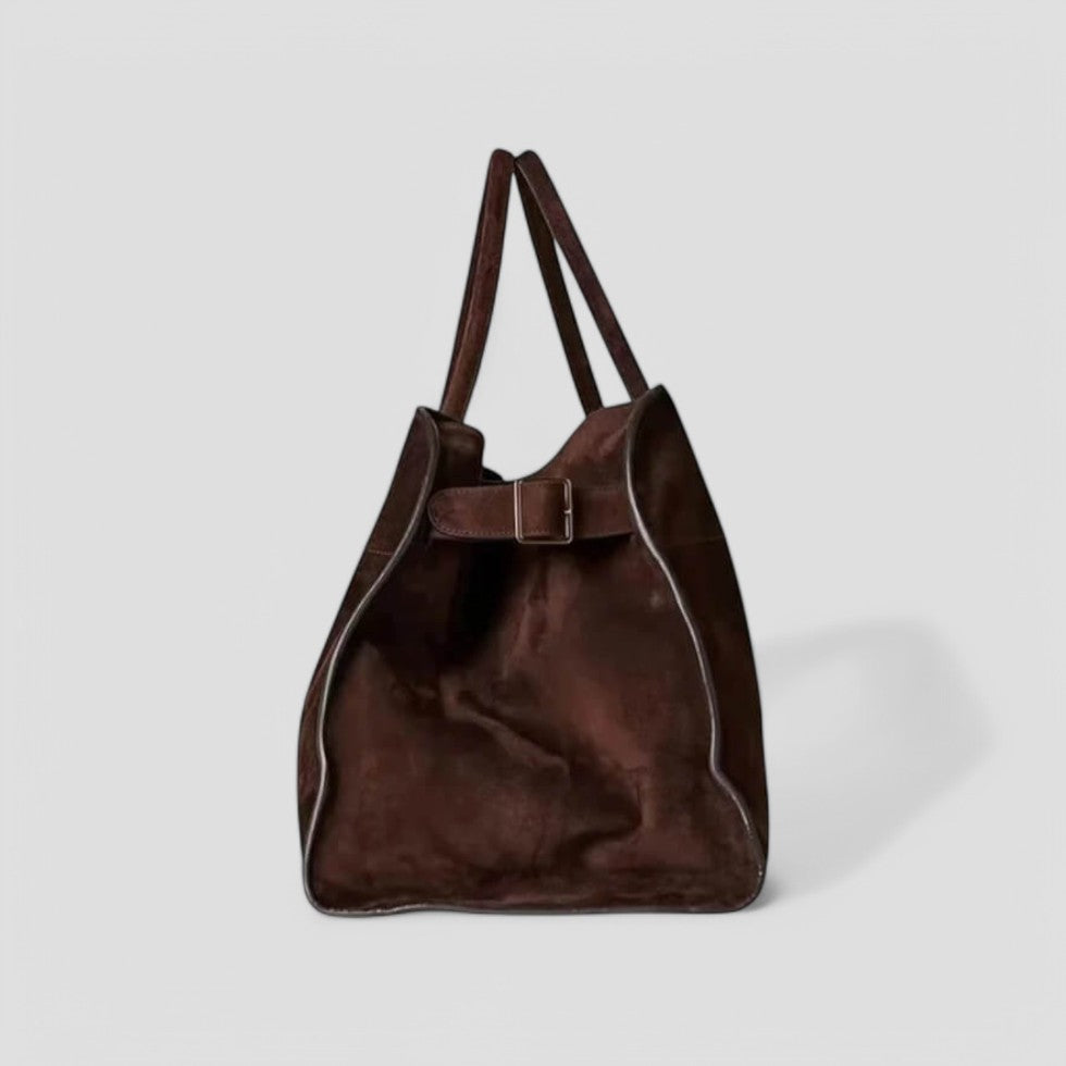 Luxury Suede Tote Bag Big Capacity Handbag