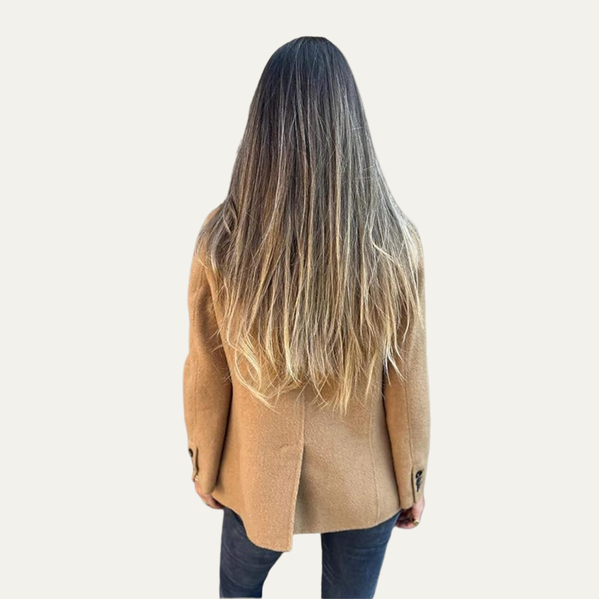 Casual Fit Open Front Women's Blazer
