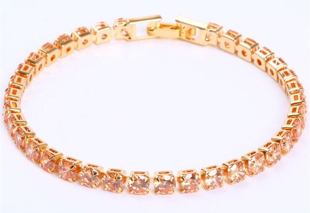 Luxury Women's Diamond Link Bracelet