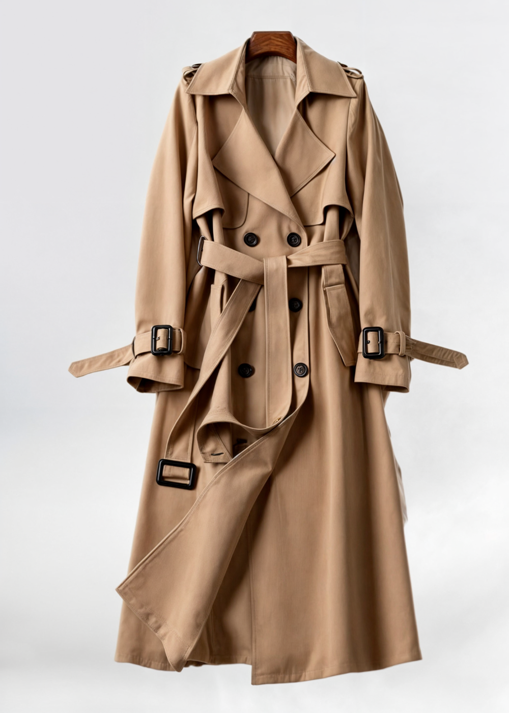 Classic Women's Long Trench Coat
